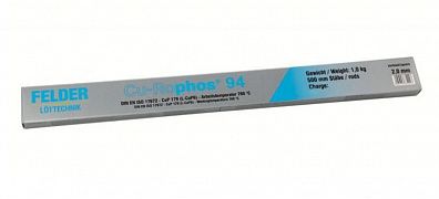 Припой Felder 0%, "Cu-Rophos 94" L-CuP6