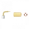 Фитинг угловой 90° с гайкой 1/4" SAE, 7/16"-20UNF (на трубку 4мм)
