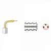 Фитинг угловой 90° с гайкой 1/4" SAE, 7/16"-20UNF (на трубку 2мм)