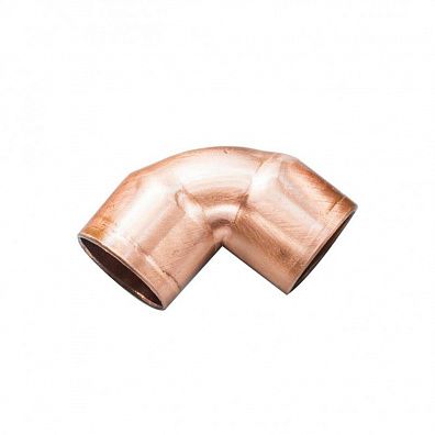 Угол медный 22 мм 90 градусов двухраструбный