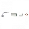 Фитинг угловой 90° с гайкой 3/8 SAE, 5/18"-18UNF (на трубку 6мм)